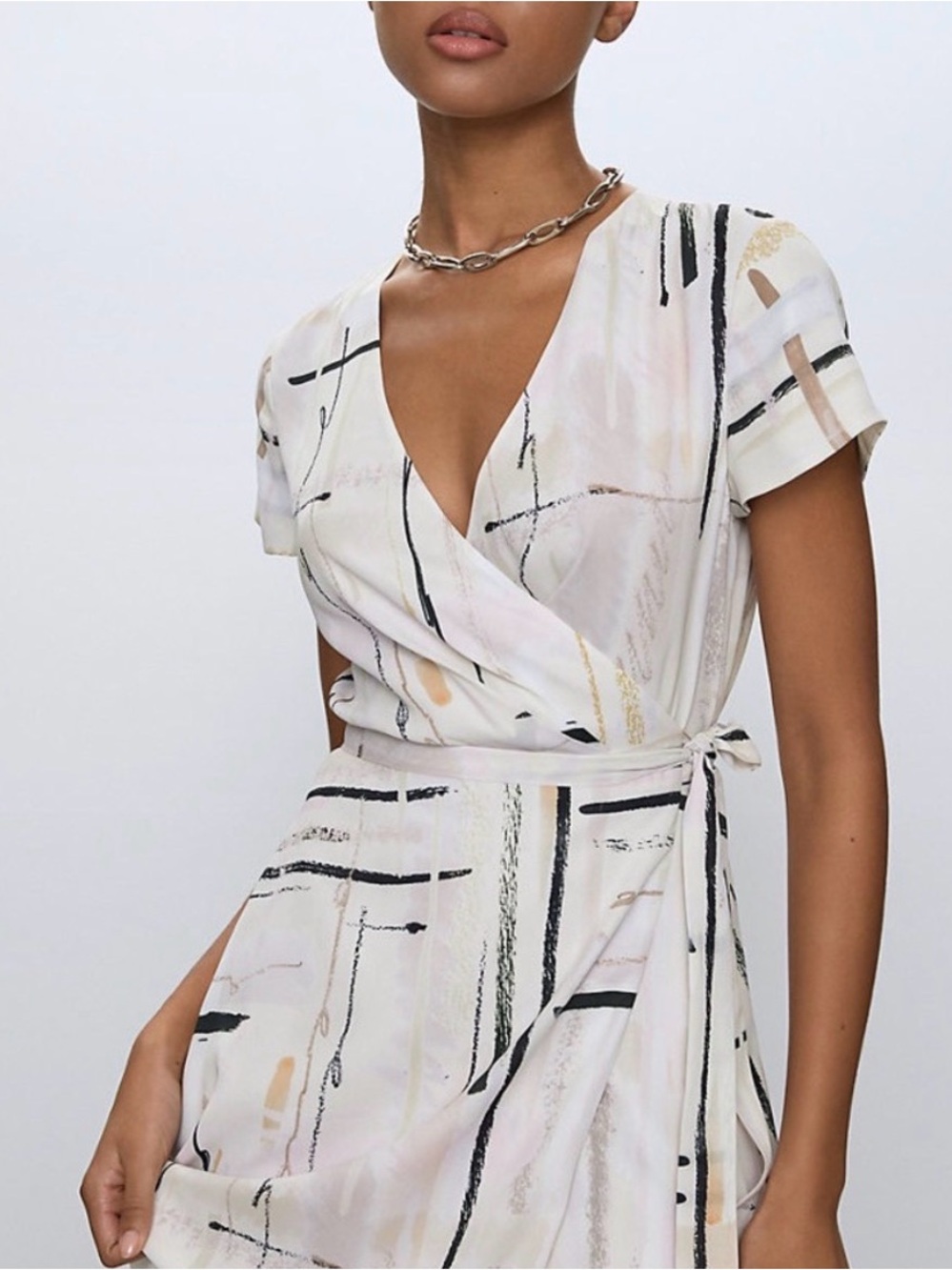 New Babaton Wrap dress perfect for summer